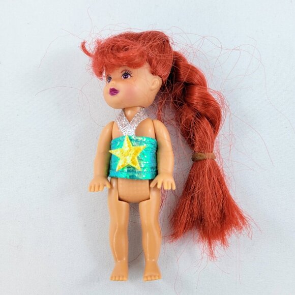 Doll Lot Cinderella Madame Alexander 2010 McDonald’s Mermaid Long Hair Dolls Toy - Picture 6 of 16